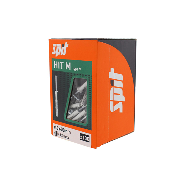RJ Fixings.Shop . Spit Hammer Fixings Hit M - Zinc